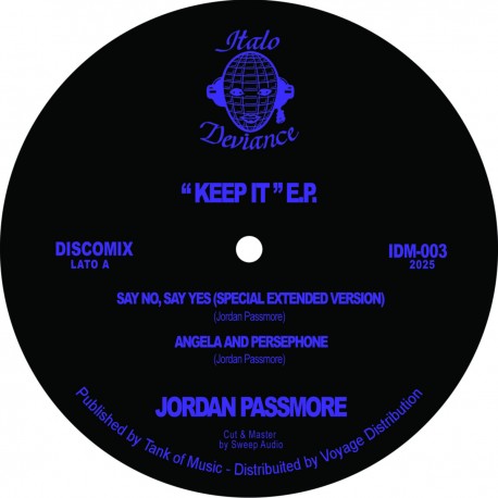 Jordan Passmore - “Keep It” EP
