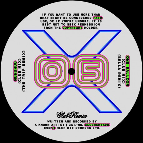 Known Artist - CLUB REMIX 005