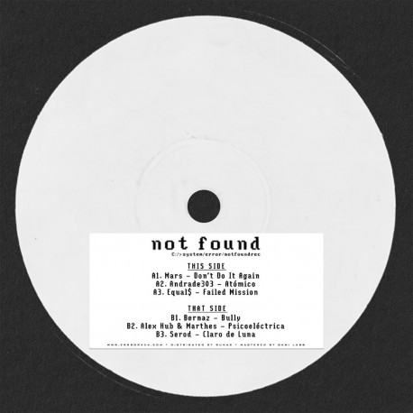 Various - Not Found 001