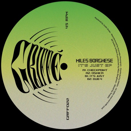 Milès Borghese - It's Just EP