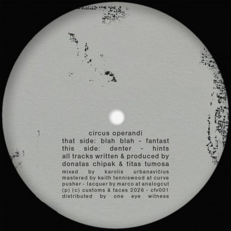 Circus Operandi - CFV001