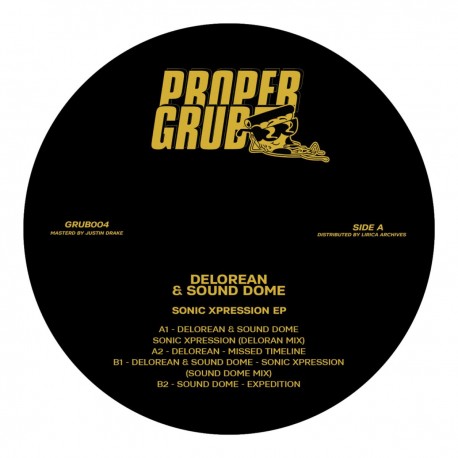 Delorean & Sound Dome - Sonic Xpression EP