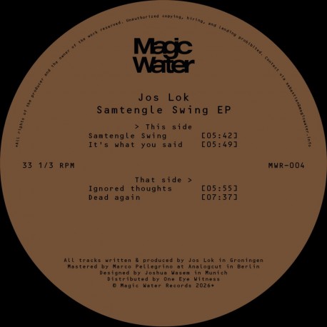 Jos Lok - Samtengle Swing EP