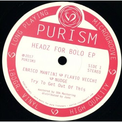 Enrico Mantini / Flavio Vecchi / Nudge - Headz For Bolo Ep