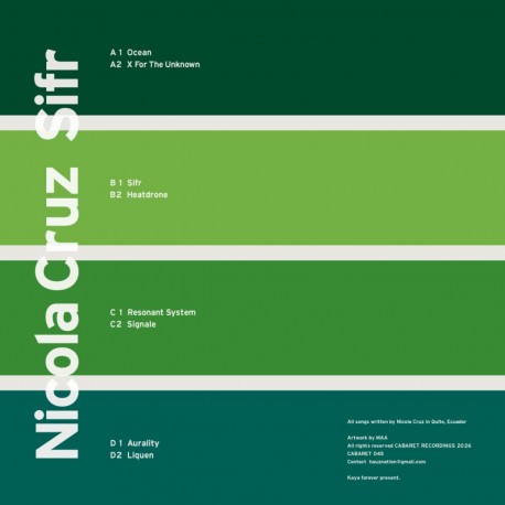 Nicola Cruz – Sifr LP 2x12"
