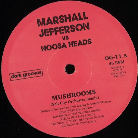 MARSHALL JEFFERSON VS. NOOSA HEADS - Mushrooms