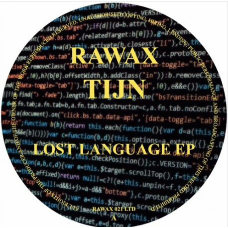 Tijn - Lost language EP