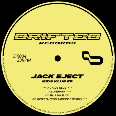 Jack Eject - Kids Klub EP
