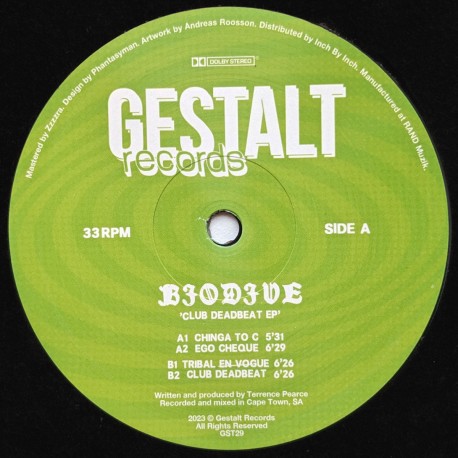 Biodive - Club Deadbeat