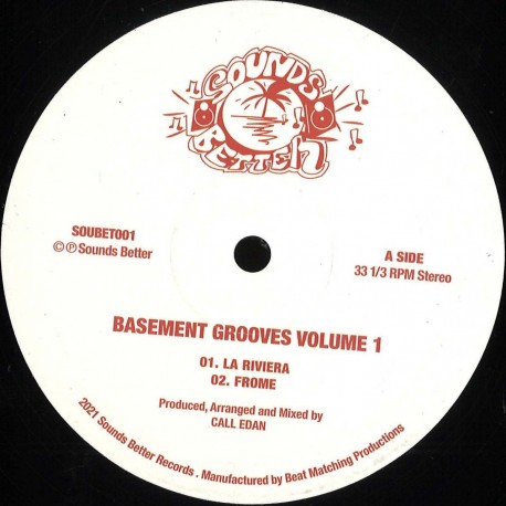 CALL EDAN - BASEMENT GROOVES VOLUME 1