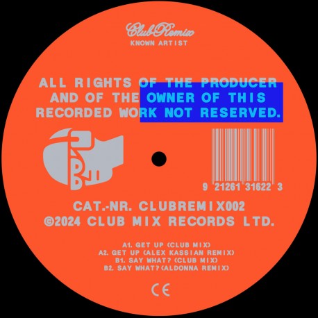 Known Artist - CLUBREMIX002