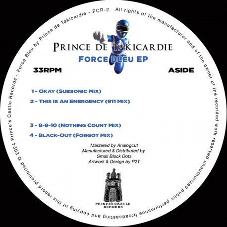 Prince De Takicardie - Force Rouge EP