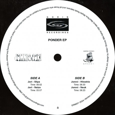 Jomni, Jori - Ponder EP