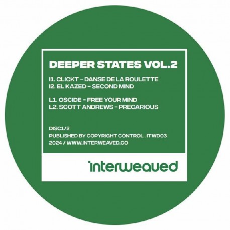 Various - Deeper States Vol 2 LP 2x12"