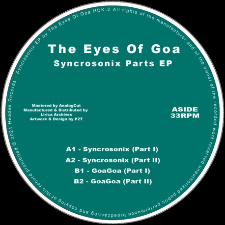 The Eyes Of Goa - Syncrosonix Parts EP