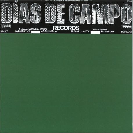 Criminal Issues - Death of Funk EP